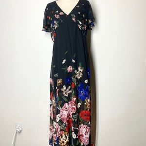 Urban outfitter kimchi blue floral maxi dress XL